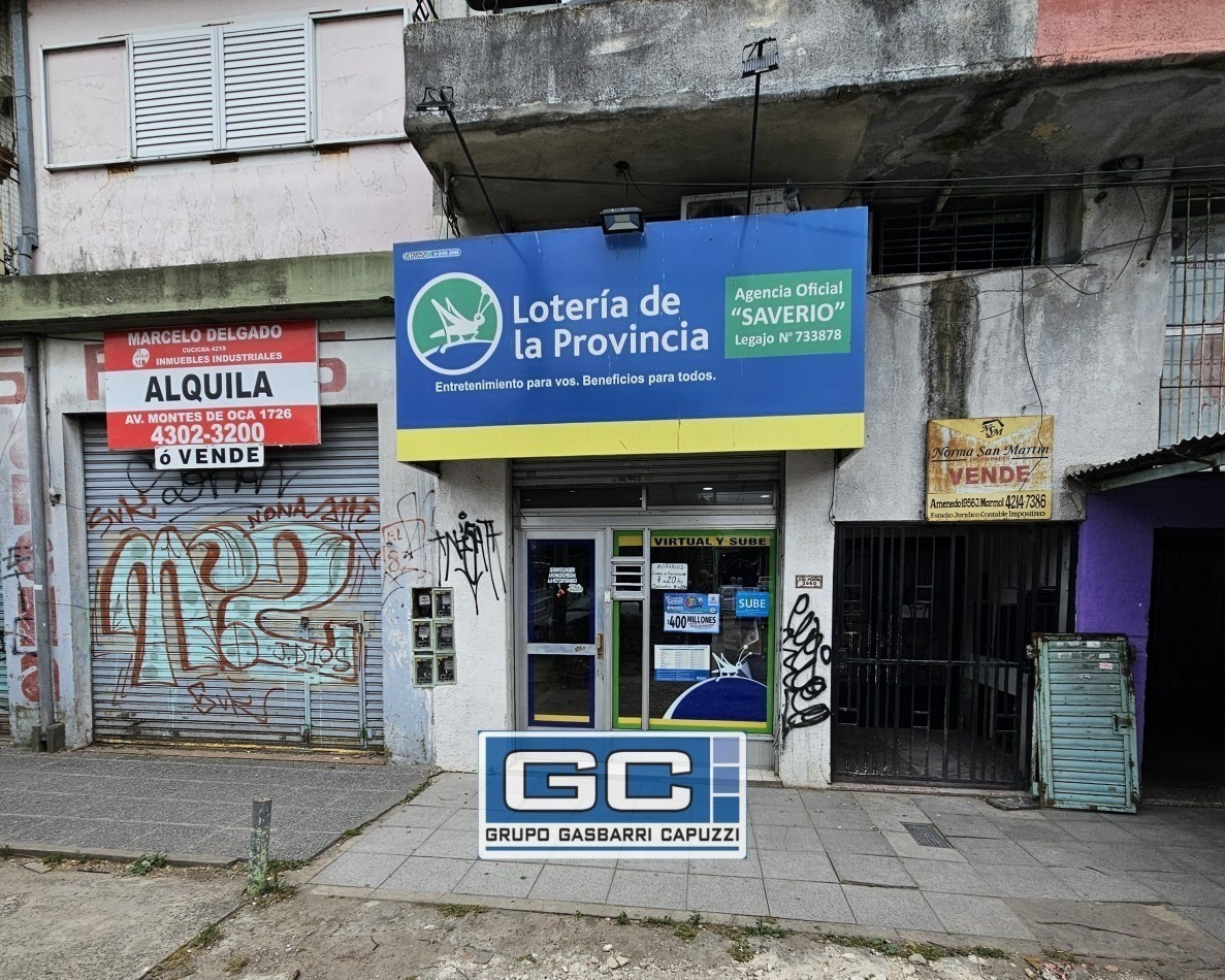 Local en Venta Temperley Incluye Fondo de Comercio Loteria Provincial
